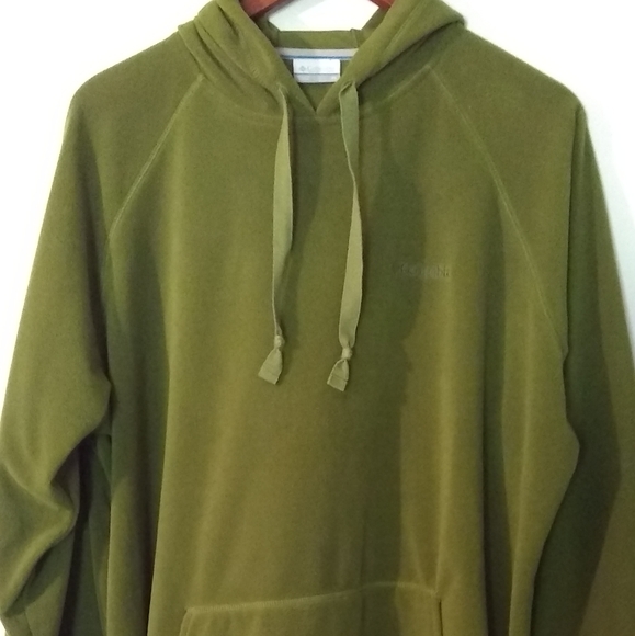 Columbia Other - Columbia, Fleece Pullover Hoodie, Green.